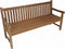 Lesliliving - Tuinbank rechte rug 180cm - Teak