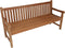 Lesliliving - Tuinbank rechte rug 180cm - Teak