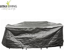 Lesliliving - Zitgroepbeschermhoes XL - Grijs