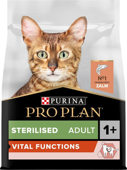 Pro Plan Sterilised Adult Vital Functions - Kattenvoer Droogvoer - Zalm - 1.5 kg