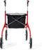Let's Fly Rollator Red