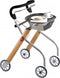 Let's Go Indoor rollator - Beuken/zilver - Trustcare
