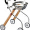 Let's Go Indoor rollator - Beuken/zilver - Trustcare
