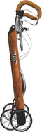 Let's Go Indoor rollator - Walnoot/chroom - Trustcare