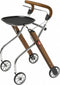 Let's Go Indoor rollator - Walnoot/chroom - Trustcare