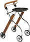 Let's Go Indoor rollator - Walnoot/chroom - Trustcare