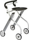 Let's Go Indoor rollator - Zilver - Trustcare