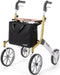 Let's Go Out rollator - Beige/zilver - Trustcare