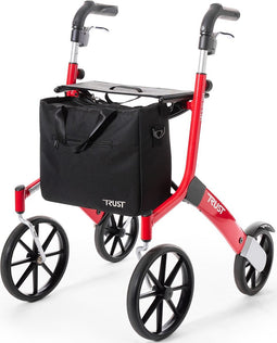 Let's Go Out rollator - Rood - Trustcare
