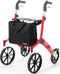Let's Go Out rollator - Rood - Trustcare