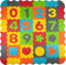 Let's Play Speelmat Baby Foam - 3-in-1 - Puzzelmat en Ballenbak - Speelkleed - 36-Delig