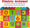 Let's Play Speelmat Baby Foam - 3-in-1 - Puzzelmat en Ballenbak - Speelkleed - 36-Delig