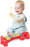 Let's Play Xylofoon - Inclusief 2 Stokken - 8 Genummerde Toetsen - Rood