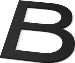 Letter B Model: Huisletter Staal