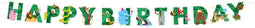 Letter banner - Jungle