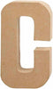 Letter, groot, C, h: 20,5 cm, b: 11,5 cm, 1stuk, dikte 2,5 cm