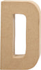 Letter, groot, D, h: 20,2 cm, b: 11,5 cm, 1stuk, dikte 2,5 cm