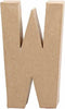 Letter, groot, W, h: 20,3 cm, b: 11,4 cm, 1stuk, dikte 2,5 cm