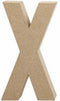 Letter, groot, X, h: 20,2 cm, b: 10,5 cm, 1stuk, dikte 2,5 cm