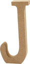 Letter, J, H: 8 Cm, Thickness 1.5 Cm, Mdf, 1pc