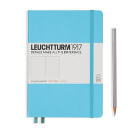 Leuchtturm1917 Notitieboek Ice Blue - Medium - Puntjes