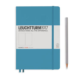 Leuchtturm1917 Notitieboek Nordic Blue - Medium - Blanco