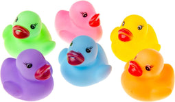 Leuke kleine Gekleurde MINI Badeendjes (24st.) - 3 x 3.5 x 3 cm