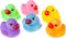 Leuke kleine Gekleurde MINI Badeendjes (24st.) - 3 x 3.5 x 3 cm