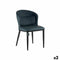 Leunstoel Cirkelvormig Blauw Zwart Staal 51 x 83,5 x 54 cm (2 Stuks)