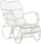Leunstoel DKD Home Decor 75 x 85 x 85 cm Wit Rotan