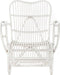 Leunstoel DKD Home Decor 75 x 85 x 85 cm Wit Rotan