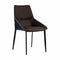 Leunstoel Gevlochten Blauw Bruin Staal 50 x 87 x 61 cm (2 Stuks)