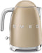 Smeg KLF03CHMEU - Waterkoker - 1,7L 2400W RVS - Mat zwart