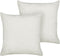 LEUZEA - Sierkussen set van 2 - Wit - 60 x 60 cm - Bouclé