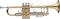 Levante LV-TR5205 Trompet Bb Goldbrass