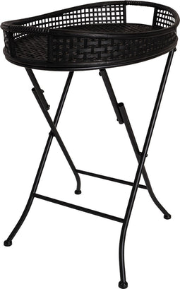 Levi bijzettafel 55x38x62 cm - zwart