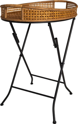 Levi bijzettafel 62x43x69,5 cm - naturel