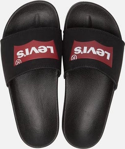 Levi's June Batwing Slippers - Zwart - Maat 46