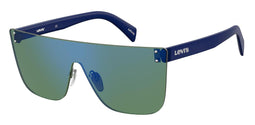 Levi's Zonnebril 1001/s Cat.3 Rechthoekig Polyamide Groen/blauw