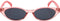 Levi's Zonnebril 1003/s Dames Cat.3 Cat-eye Polyamide Roze/grijs