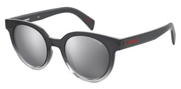 Levi's Zonnebril 1009/s Unisex Cat.3 Rond Polyamide Donkergrijs