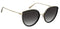 Levi's Zonnebril 5011/s Dames Cat. 3 Cat-eye Staal Goud/grijs