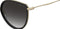 Levi's Zonnebril 5011/s Dames Cat. 3 Cat-eye Staal Goud/grijs