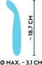CUTIES - CUTIES MINI BLUE VIBRATOR 2.G