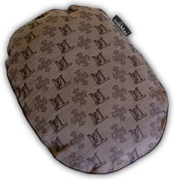 Lex & Max Allure - Losse hoes voor hondenkussen - Ovaal - Bruin - 115cm
