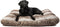Lex & Max Royal Fur - Losse hoes voor hondenkussen - Boxbed - Zilvervos - 120x80cm