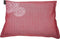 Lex & Max Visgraat - Losse hoes voor hondenkussen - Rechthoek - Rood - 100x70cm