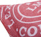 Lex & Max Visgraat - Losse hoes voor hondenkussen - Rechthoek - Rood - 100x70cm