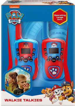 Paw Patrol Walkie Talkies 1 km Blauw/Rood