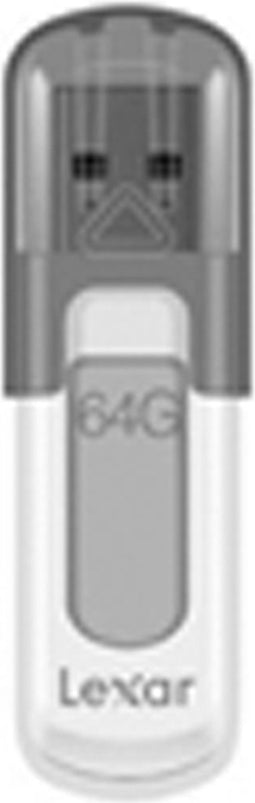 Lexar JumpDrive V100 USB flash drive 64 GB USB Type-A 3.2 Gen 1 (3.1 Gen 1) Grijs, Wit